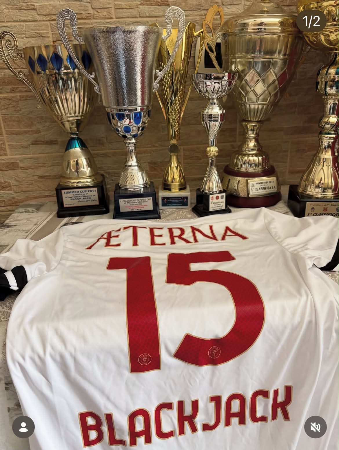 La consegna della maglia dell’Aeterna al Black Jack 09