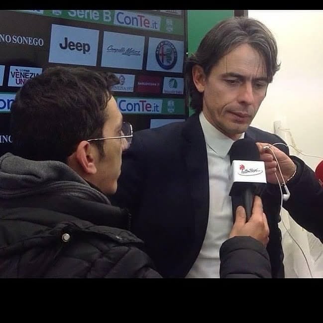 Giosè Monno durante un'intervista nel calcio professionistico