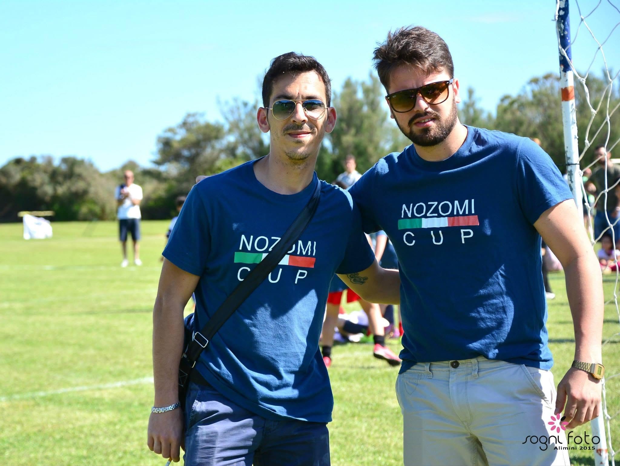 Giosè Monno e Simone Sifanno con le maglie della Nozomi Cup